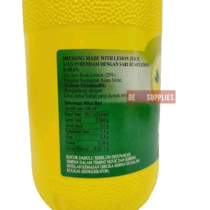 

Siracuse Lemon Lime Juice Concentrate 1L - Sari Lemon Jeruk Nipis Italy PA