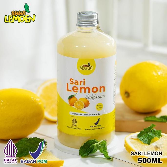 

Suur Lemoen BPOM Sari Lemon Murni 500 ml PA