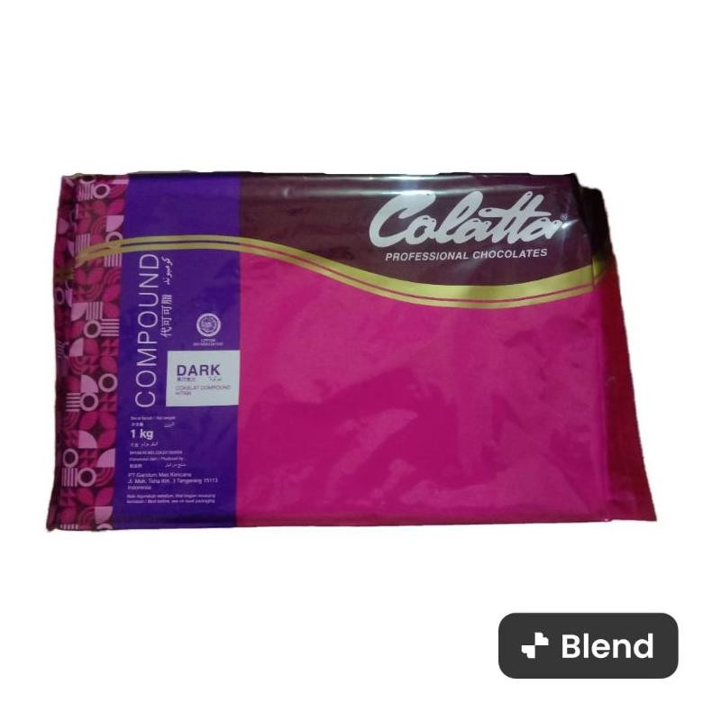 

COKLAT COMPOUND COLATTA DARK 1 kg expired Februari 2027 Nugi