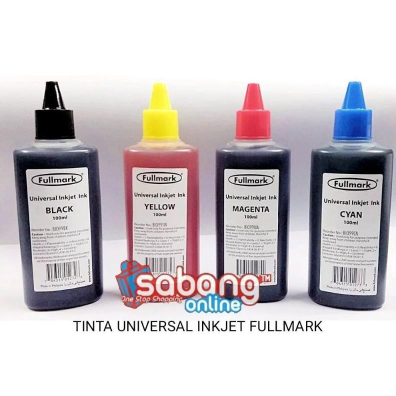 TINTA INKJET UNIVERSAL FULLMARK 100ML / TINTA FULLMARK 100ML Nugi