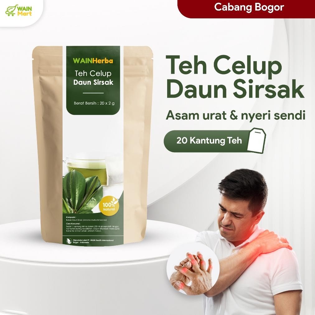 

ANTI KANKER !!! Teh Celup Daun Sirsak, Penyembuh Diabetes dan Asam Urat Terampuh, 100% Organik Nugi