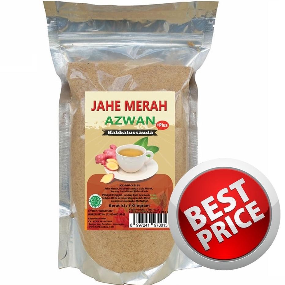 

Jahe merah bubuk 1kg Nugi