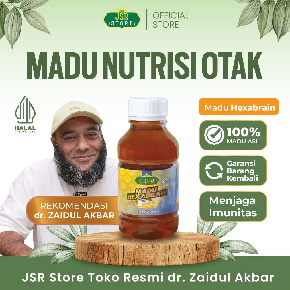 

MADU HEXABRAIN JSR dr Zaidul Akbar Madu Anak 100% Asli & Murni - 760gram Nugi