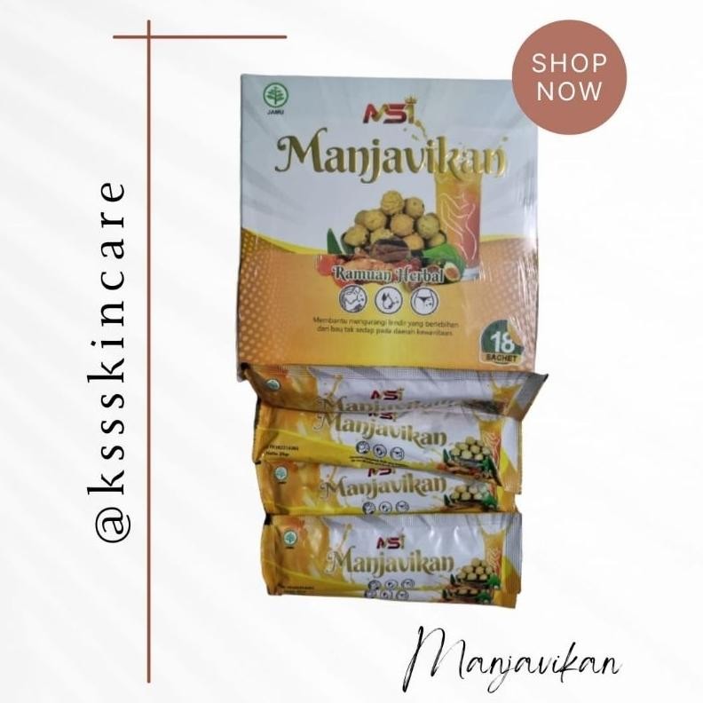 

ORIGINAL 1BOX Manjavikannnn isi 15 Sachets Kemasan 20gr Nugi