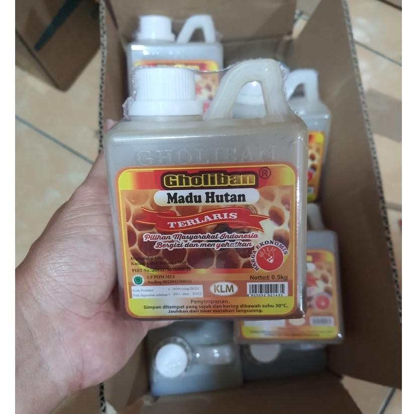 

Madu KLM Gholiban 500gr ORIGINAL Botol Timbul Huruf Gholiban Nugi