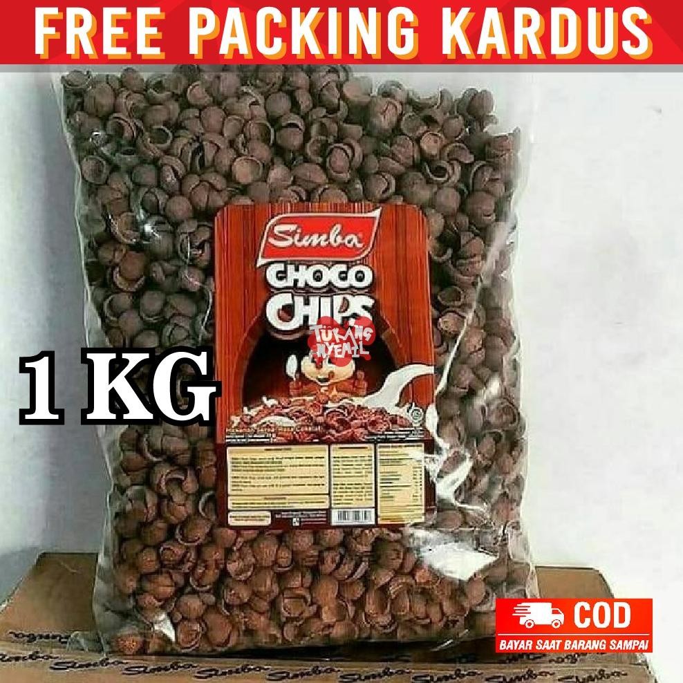 

SNACK KILOAN KOKO KRUNCH CRUNCH CHOCO CHIPS SIMBA 1 KG GRAM MAKANAN RINGAN CAMILAN JAJANAN Nugi