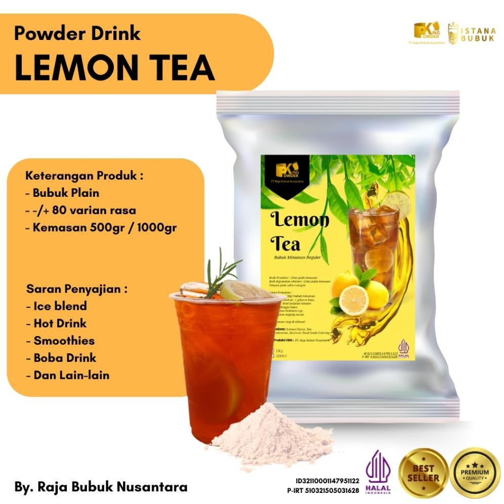 

Bubuk Lemon Tea 1Kg Bubuk Minuman Lemon Tea 1Kg LEMONTEA 1KG Nugi
