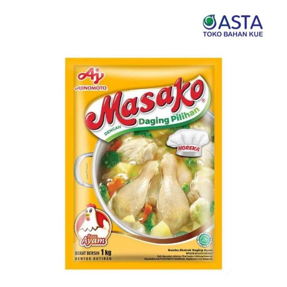 

Masako Bumbu Penyedap Rasa Ayam 1 Kg Nugi