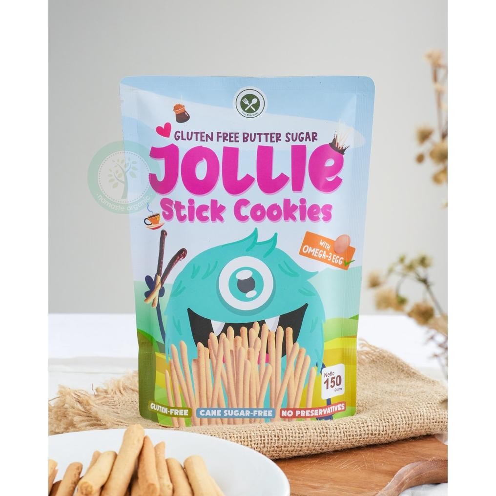 

JOLLIE - STICK COOKIES GLUTEN FREE BUTTER SUGAR 150GR Nugi