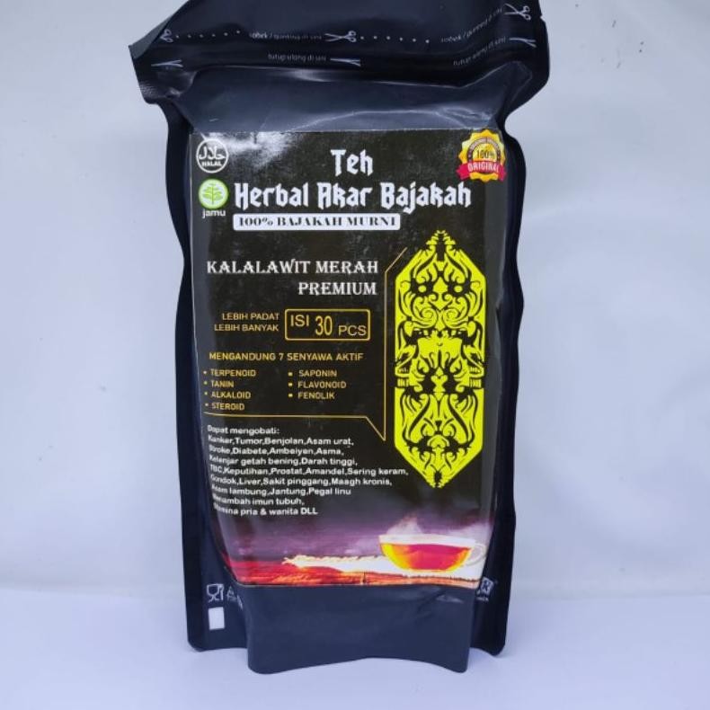 

Teh herbal akar bajakah celup isi 30 pcs asli Kalimantan teh bajakah celup Nugi