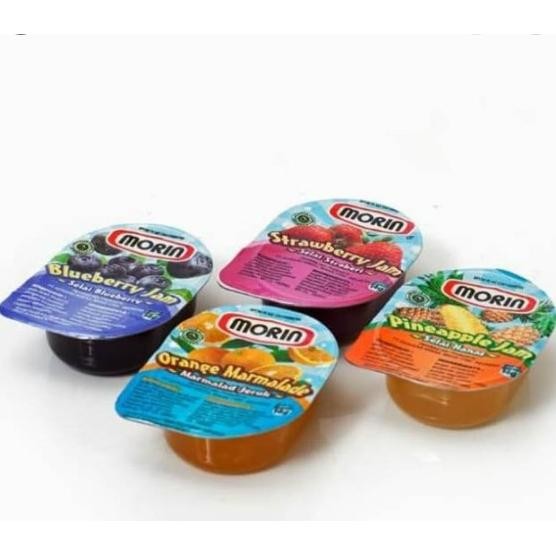 

MORIN Selai Portion Varian Rasa 14gr x 48 pcs (1 Pack) Nugi