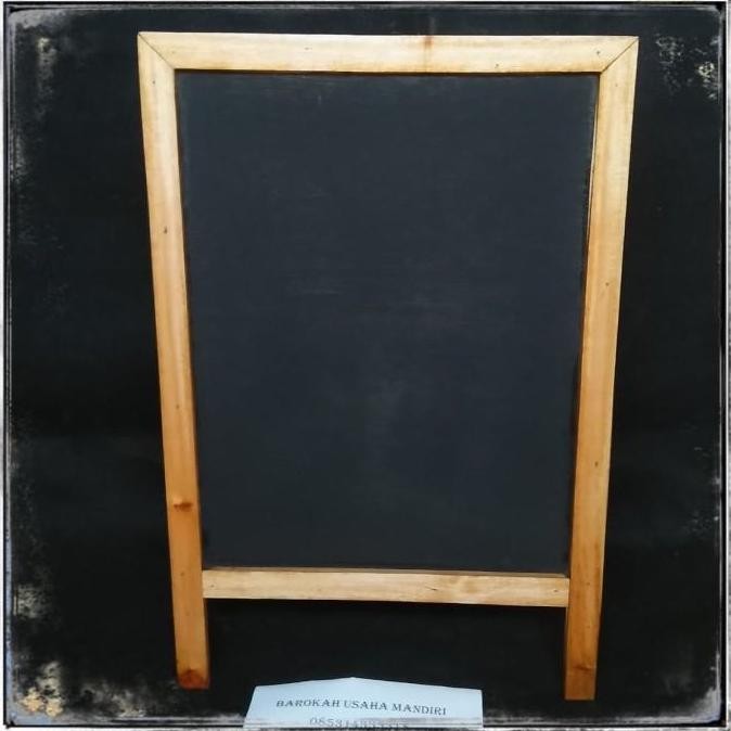 

Stok Sj Chalkboard Blackboard Papan Tulis Double Stand Size 120X50Cm Papan