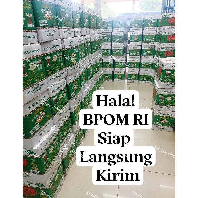 

Chatramue Green Tea 200 gram Teh Hijau Thailand 1 Dus Isi 12 BPOM Nugi