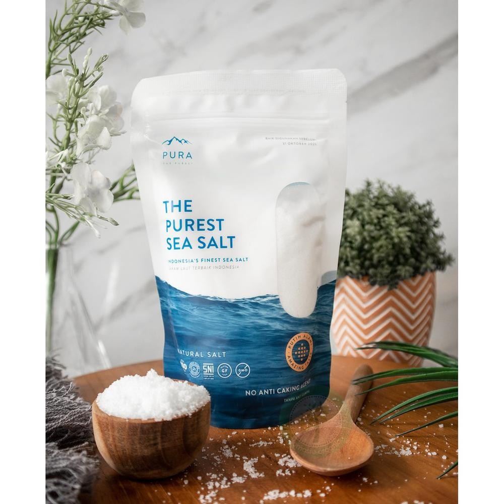 

PURA - THE PUREST SEA SALT FINE GRAIN 300GR Nugi