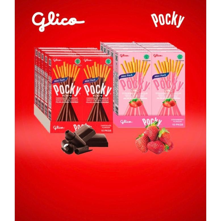 

Pocky Minipack 21g x 10pcs Nugi