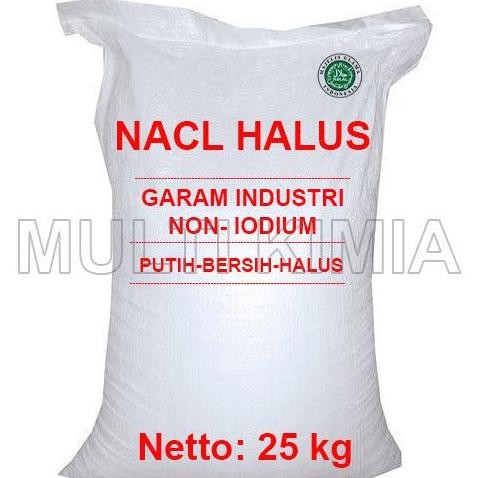 

Sodium Chloride Teknis - NaCL Halus - Garam Industri 1kg Soap JS