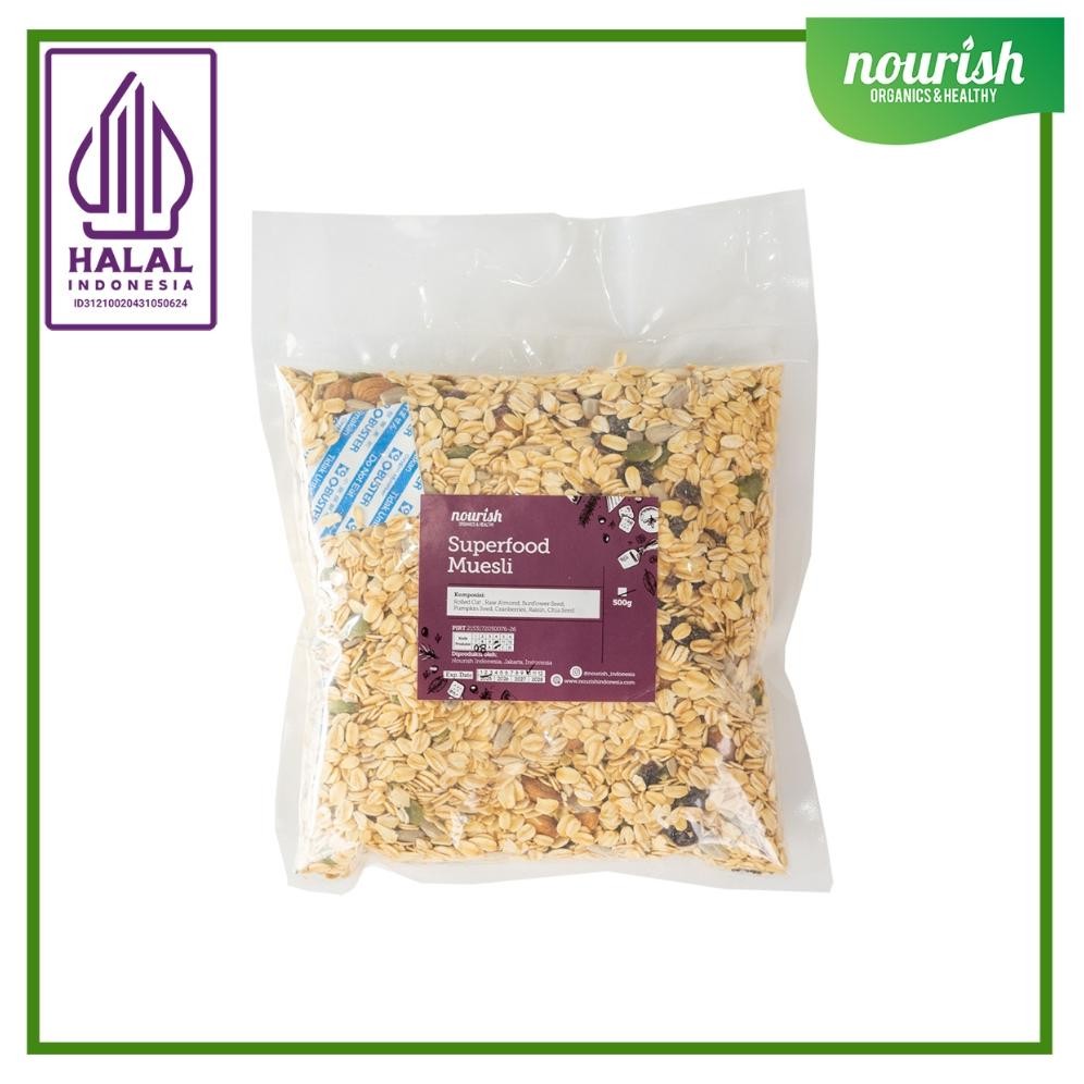 

Buy 1 Get 1 Free Super Food Muesli (500gr x 2pc) Nugi