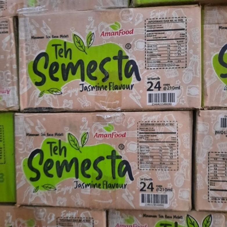 

TEH SEMESTA 210ML 1 DUS ISI 24 CUP Nugi