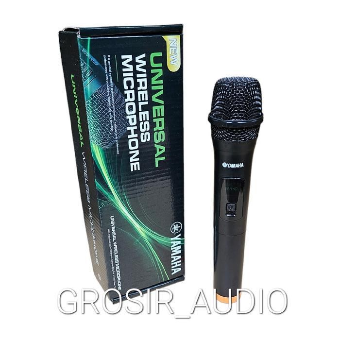 Mikrofon Wireless Uhf Yamaha W-701 ,Dan Mikrofon Cas Wireless Uhf Yamaha-701 Mic Original Dan Terper