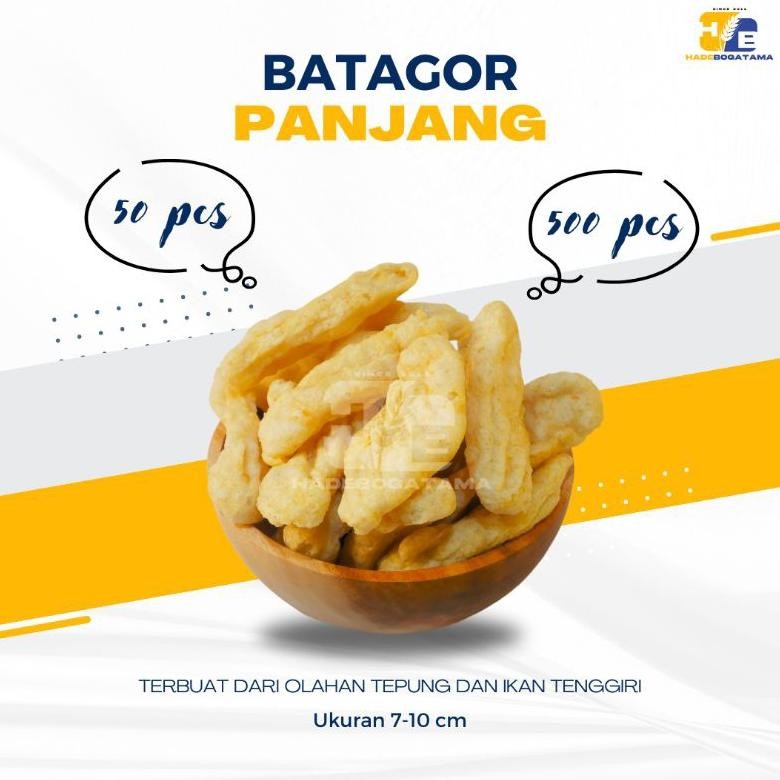 

Batagor Panjang 50 Buah (BKS) Batagor Lidah Cuanki Lidah Nugi
