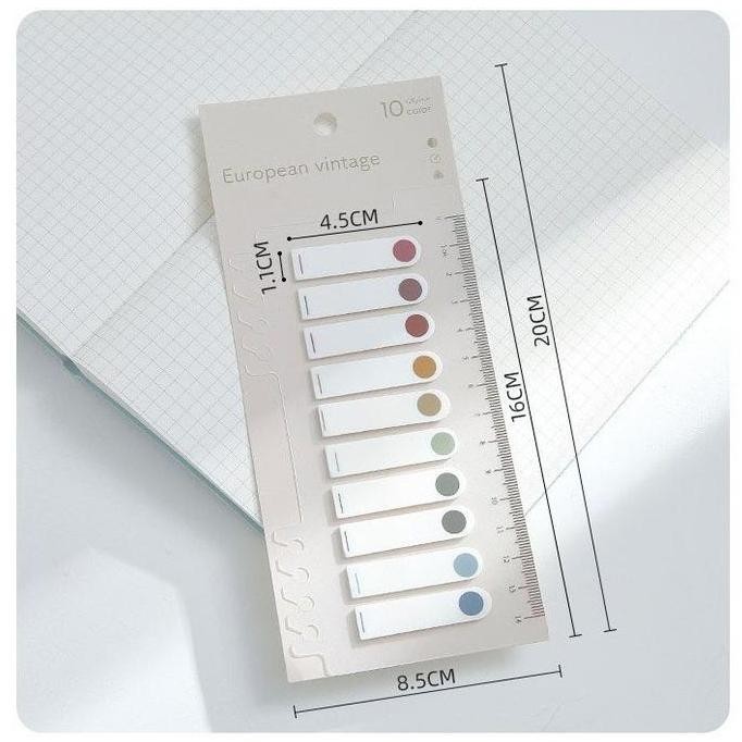 

Winzige Index Mark Penanda Pembatas Lucu Sticky Notes Transparan 200 Lember Sticky Tab Morandi Sticky Notes Aesthetic Alat Tulis Stationery Sticky Memo Untuk Kantor Sekolah Paper