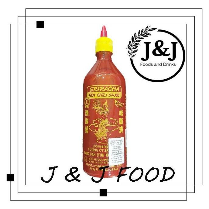 

Promo Nang Fah Sriracha Hot Chili Sauce Thailand 740Ml - Saus Cabe Pedas Premium