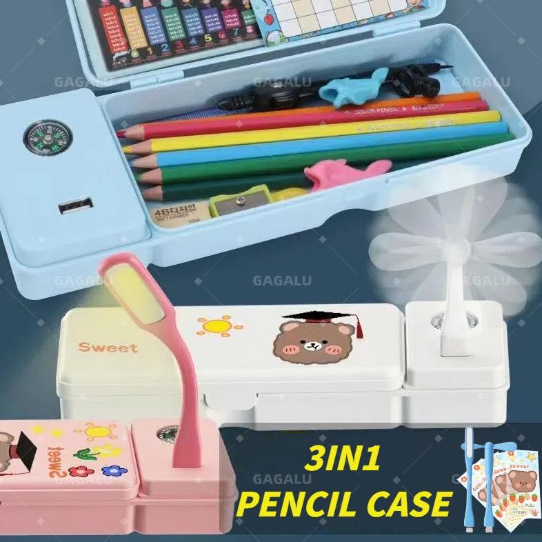 

Diskon Gagalu Multifungsi Kotak Pensil 3 In 1 Lampu Meja Kipas Angin Kecil Hadiah Kotak Pensil Siswa Sekolah Dasar Dan Menengah Kotak Pensil Kipas Prermium