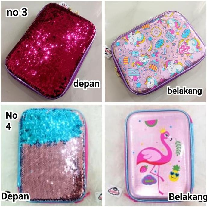 

KOTAK TEMPAT PENSIL HARDTOP SEQUIN SEPERTI SMIGGLE SANWQ PENCIL CASE TRM