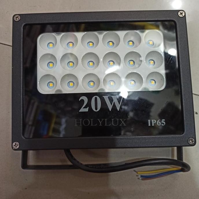 lampu tembak led outdoor 20w kuning warm white led sorot 20w tembak 20
