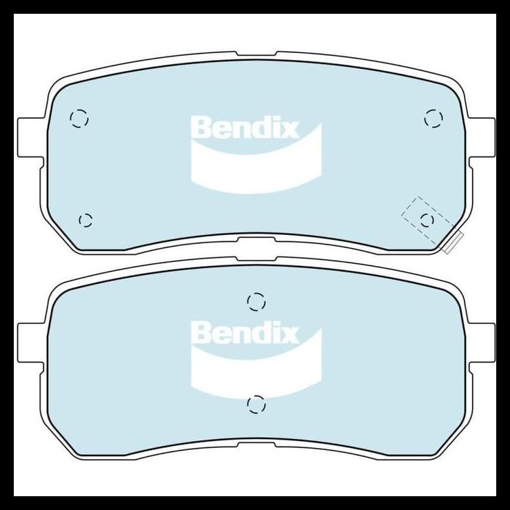 DISKON KAMPAS REM BELAKANG HYUNDAI H1 BENSIN & DIESEL BENDIX BRAKE PAD DB1957 