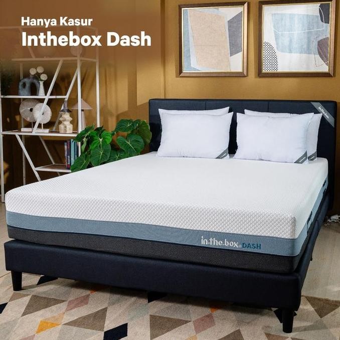 Kasur Dingin Spring Bed Orthopedic In The Box Dash - Free Bantal