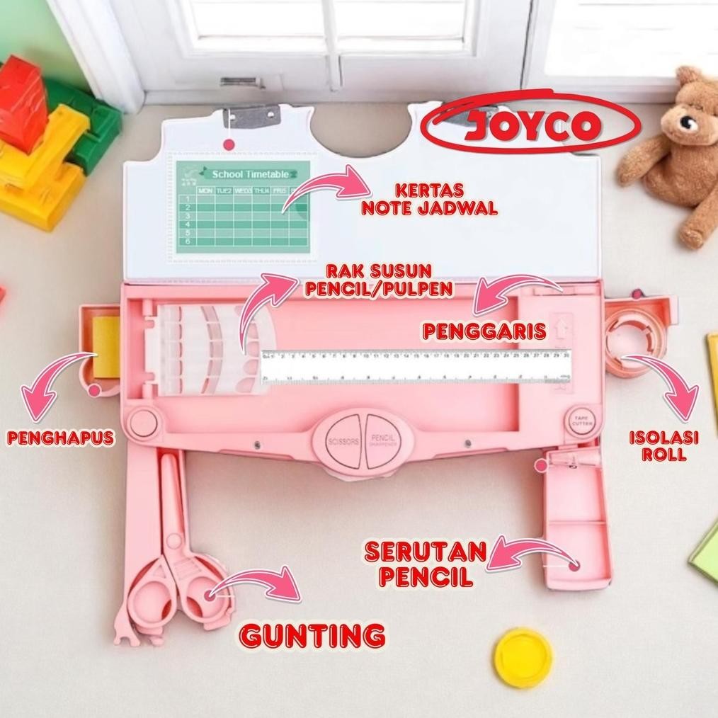 

Oy58 Tempat Pensil Kartun Multifungsi Kotak Pensil Penggaris Penghapus Isolasi Peruncing Gunting Isolasi Alat Tulis Sekolah Anak Lengkap Oy58
