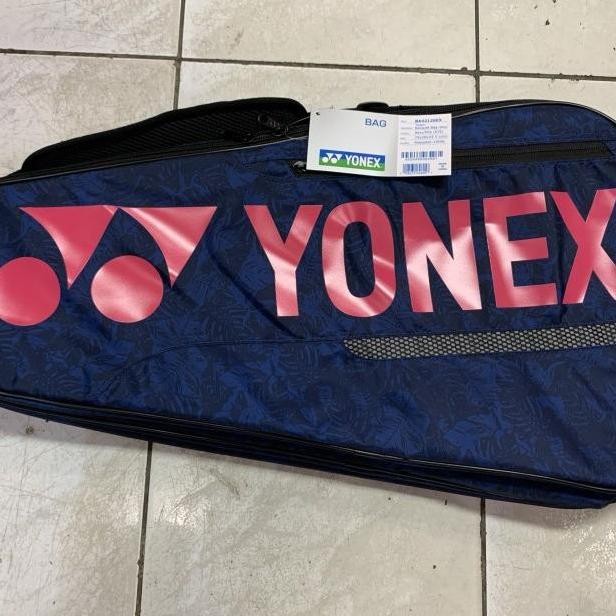 Tas Raket Badminton Ba42126Ex Team Racquet Bag -Navy Pink