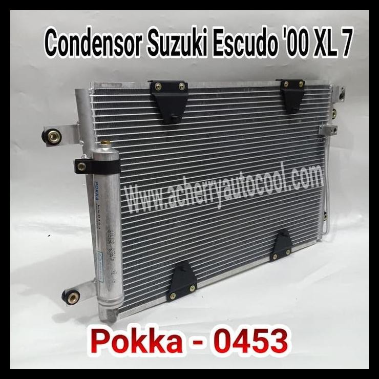 DISKON CONDENSOR KONDENSOR RADIATOR AC MOBIL SUZUKI ESCUDO '00 XL 7 