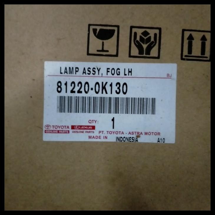 DISKON FOG LAMP VIOS YARIS 2014 2015 2016 2017 ORI 