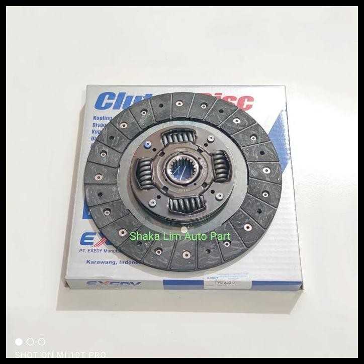 TERMURAH PLAT KAMPAS KOPLING CLUTCH DISC KIJANG KAPSUL EFI 2000 DIESEL 2L EXEDY 