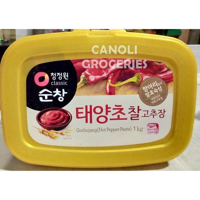 

GOCHUJANG 1kg HOT PEPPER PASTE SAUS SAUCE SAMBAL KOREA