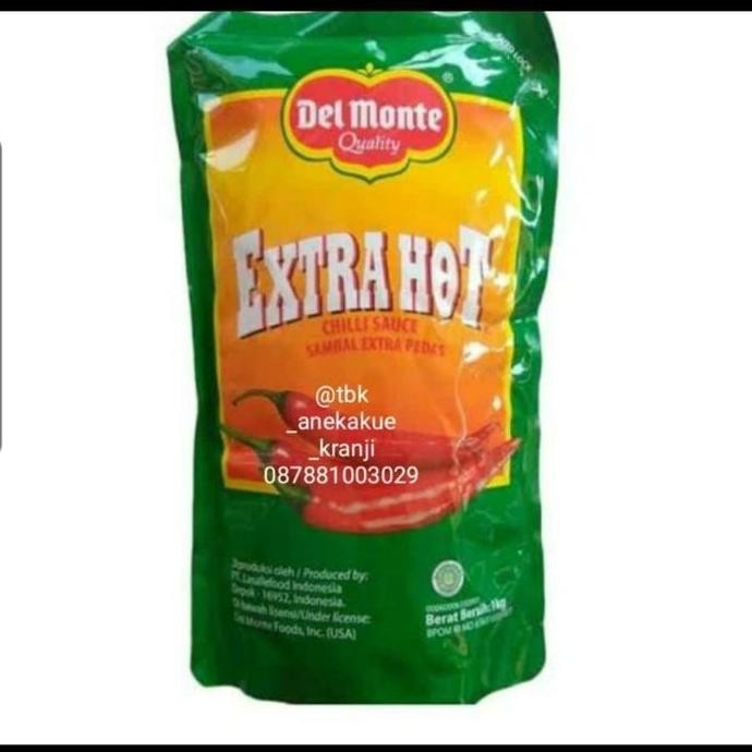 

Sauce Sambal Cabe Extra Hot 1 dus 1 kg x 10 pc via