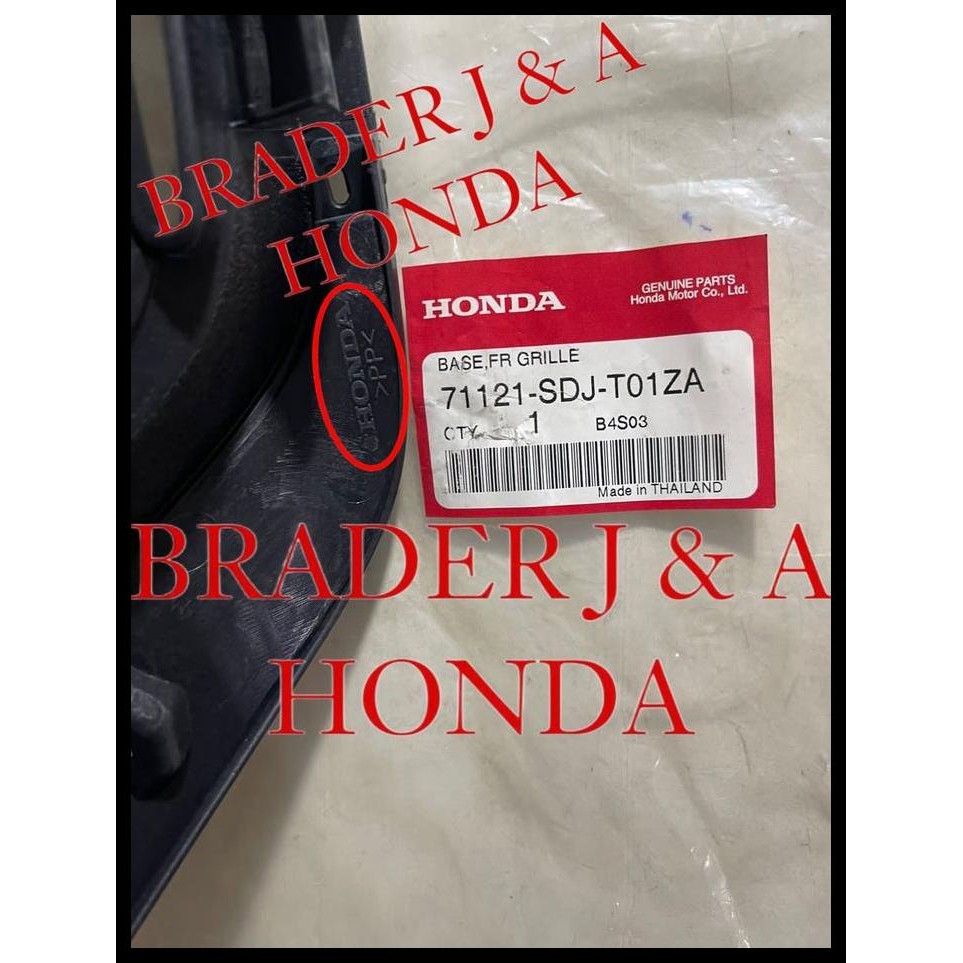 GRATIS ONGKIR GRILL BUMPER BEMPER DEPAN GRILLE RADIATOR ACCORD CM5 2006 2007 ASLI