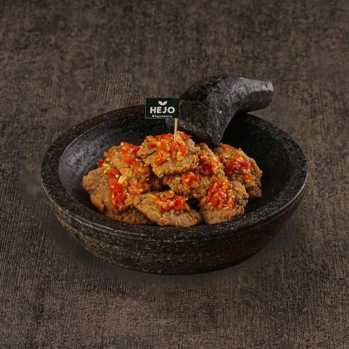 

Plant-based Ayam Geprek Sambal Seuhah Palm Oil Vegan Vegetarian