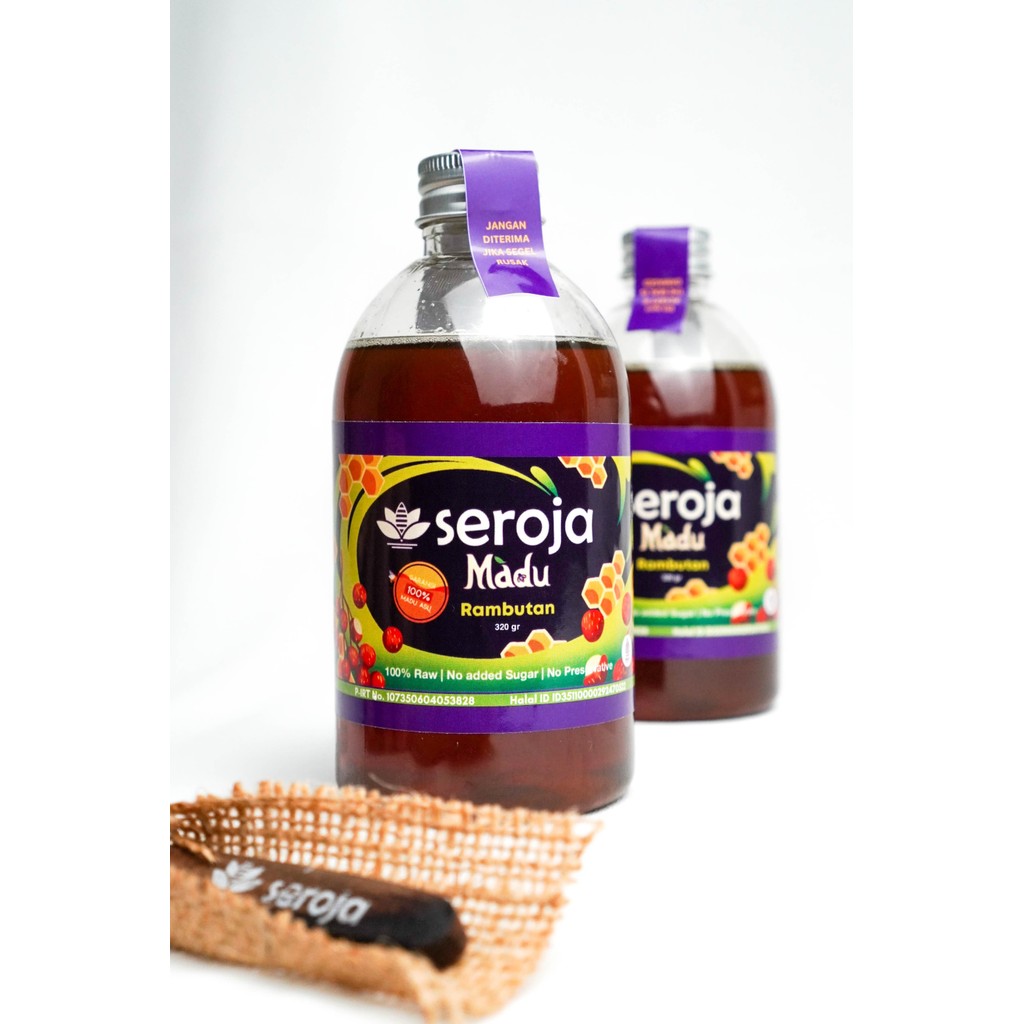 

Twin Pack Madu Rambutan Seroja – Madu Herbal Murni Sehat untuk Sendi & Kecerdasan Otak