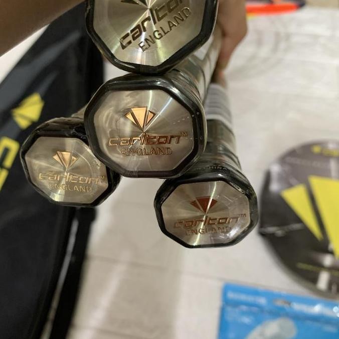 Raket Badminton Carlton Carbotec 1000/1100/1200/1300+Senar Hiqua+Tas