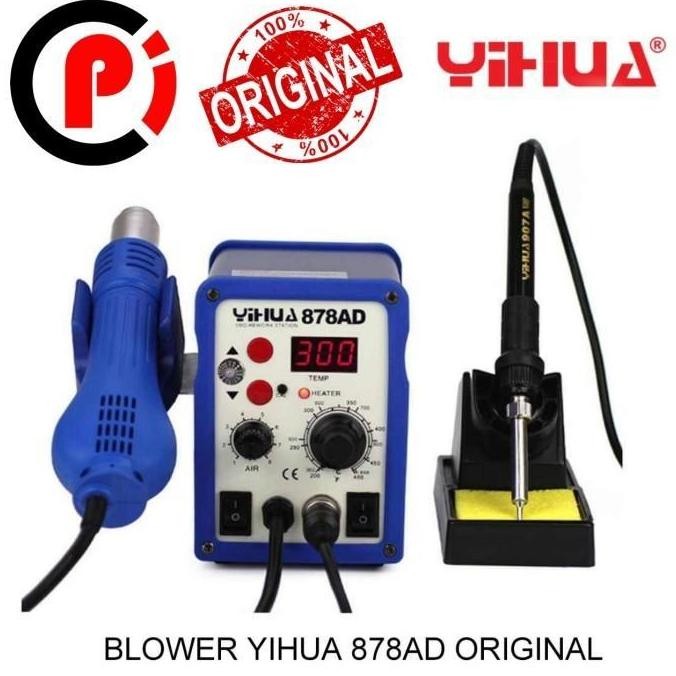 Yihua 878Ad Blower Soldering Heat Gun Solder Station 220V 700W