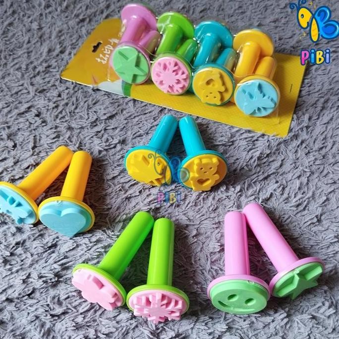 

Stamp Painting / Washable Stamp Hand Paint / Sensory Play / Alat Lukis