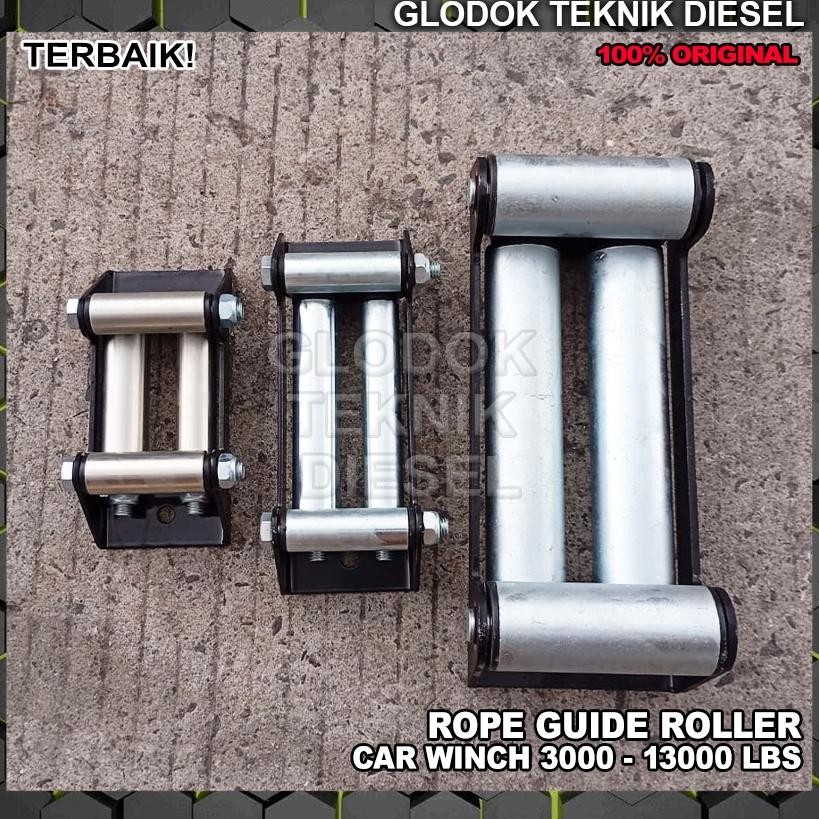 Rope Guide Roller Winch 13000 , 8000 , 6000 & 3000 Lbs Winch Roller Fairlead Original Terbaik
