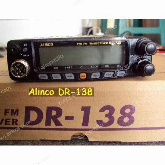 TERMURAH - RADIO RIG ALINCO DR-138 VHF GARANSI ALINCO DR 138 DR138 60Wat