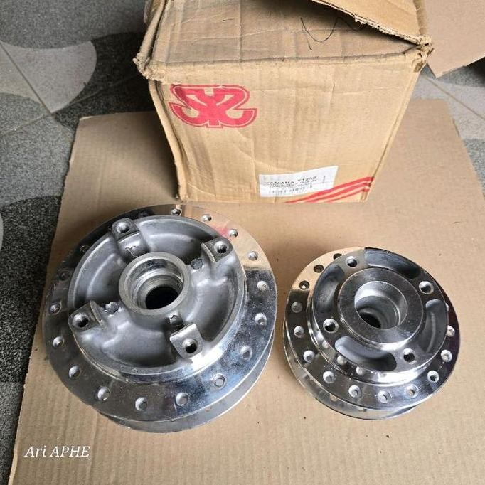 TROMOL CHROM SET DEPAN BELAKANG SYS MALAYSIA YAMAHA Y125Z - PROMO TROMOL RUJI JARI JARI ORIGINAL DAN