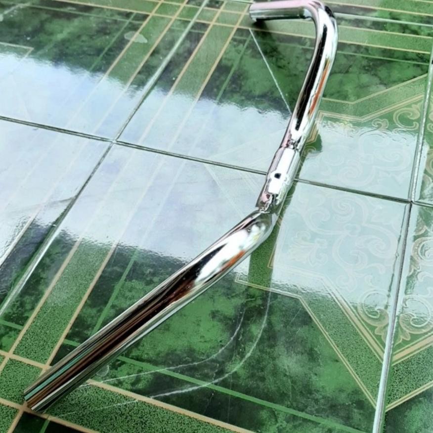 Stir Stang Setir Sepeda Jengki Minion Minitrek Jadul Chrome Kumis