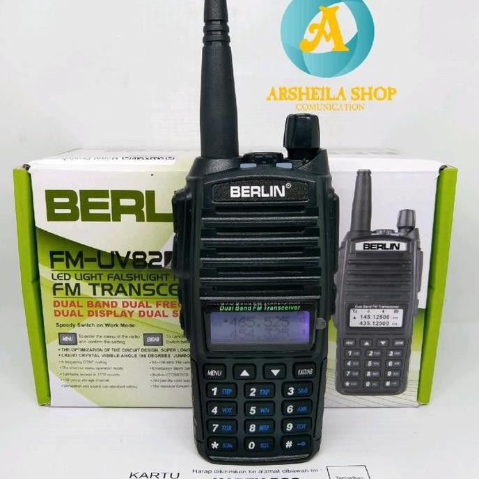 TERMURAH - Ht Berlin uv 82 dual band original