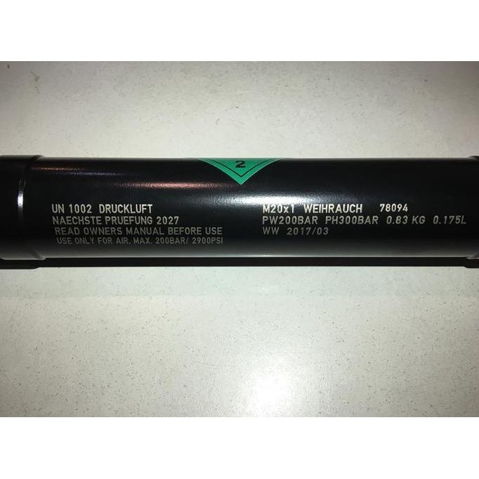 TERMURAH - Tabung cadangan HW100 thn 2017